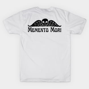 Grave Art - Winged Skull "Memento Mori" T-Shirt